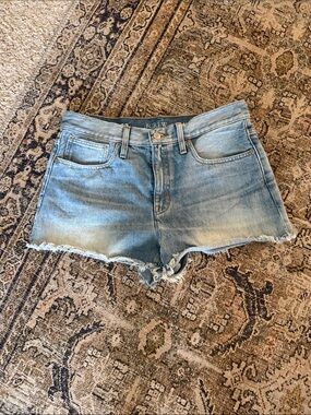 J. Crew Light Blue Denim Cutoff Shorts with Frayed Hem